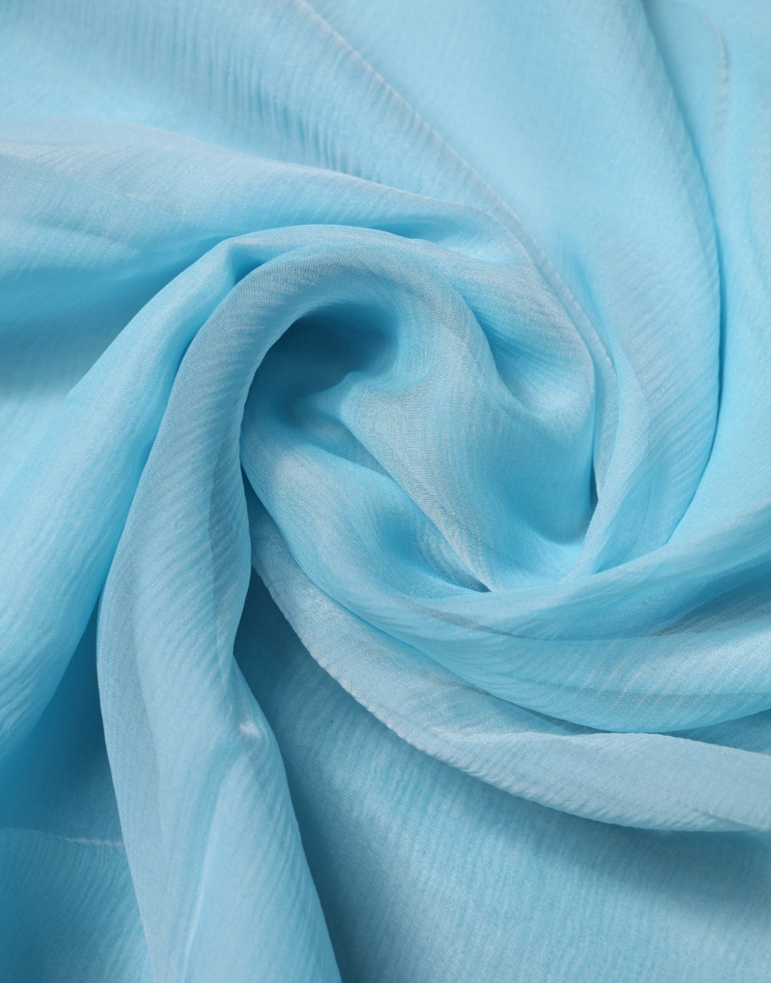 Dolce &amp; Gabbana Light Blue Silk Rectangle Wrap Shawl Scarf