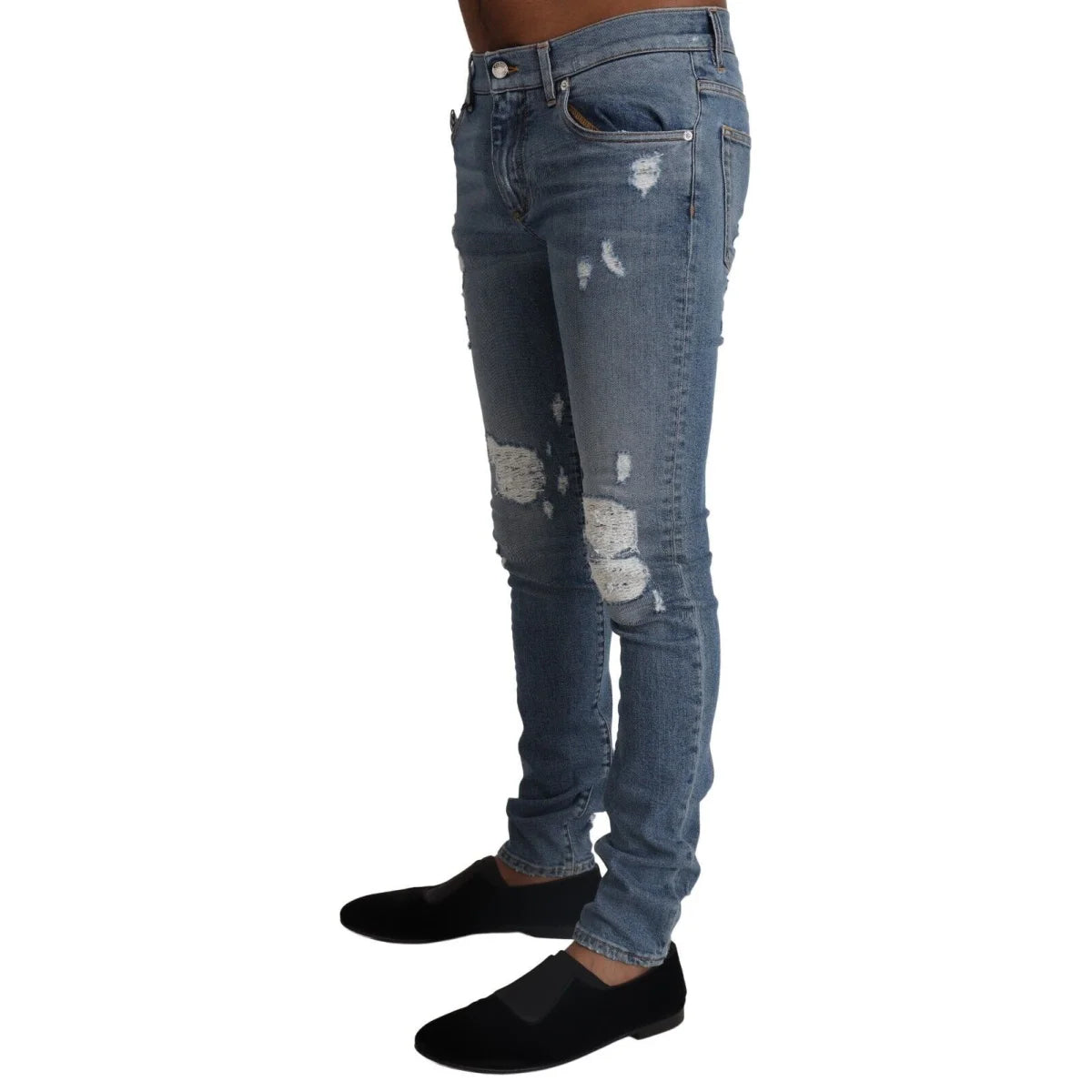 Dolce & Gabbana Light Blue Skinny Denim Sensation