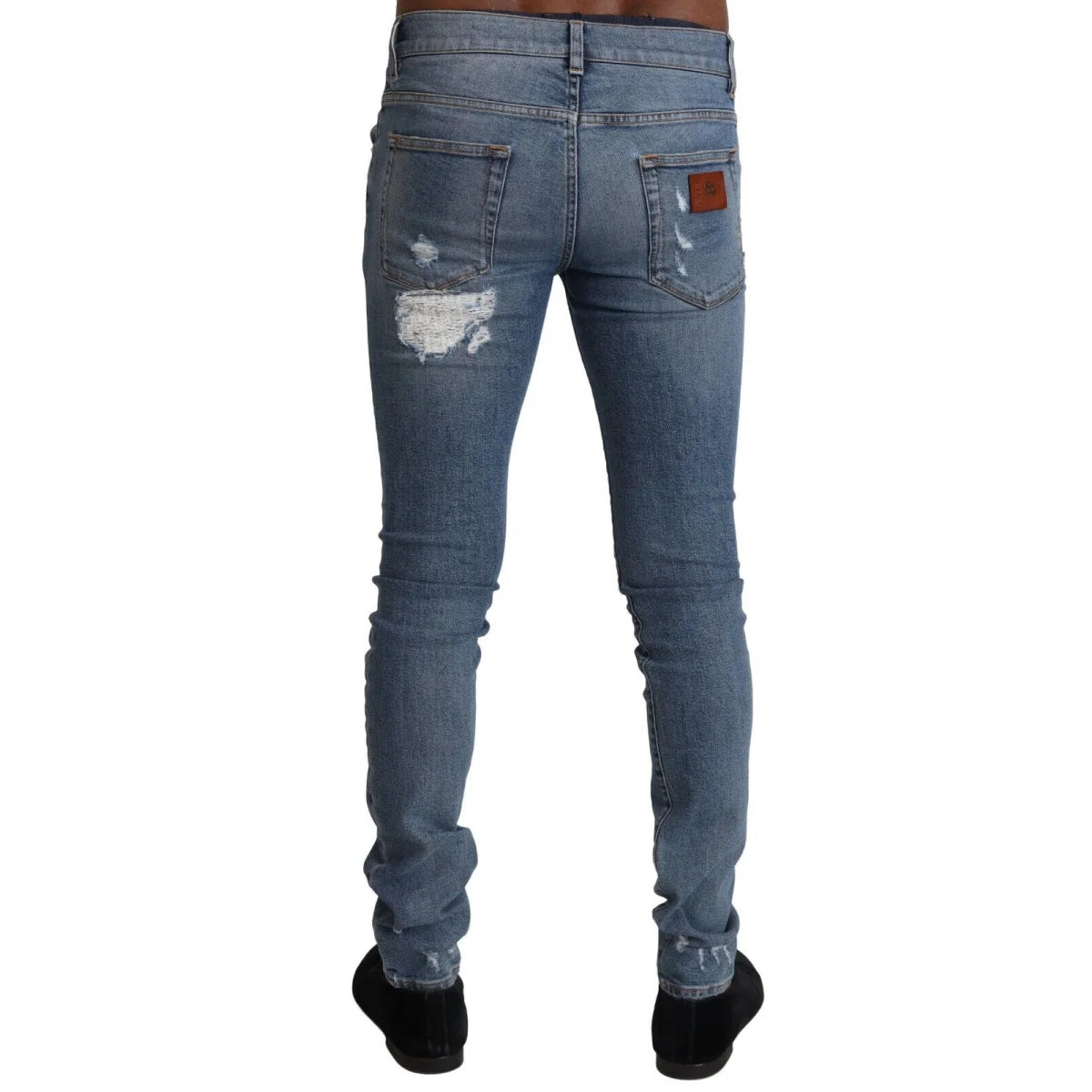 Dolce & Gabbana Light Blue Skinny Denim Sensation