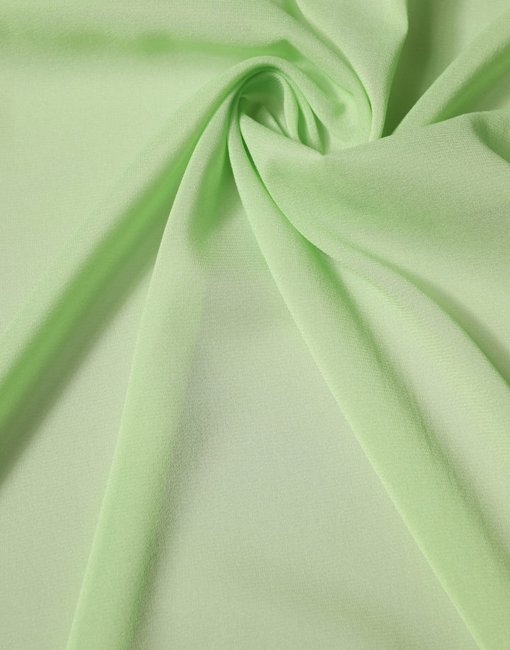 Dolce &amp; Gabbana Light Green Silk Neck Wrap Shawl Stole 200cm x 64cm Scarf