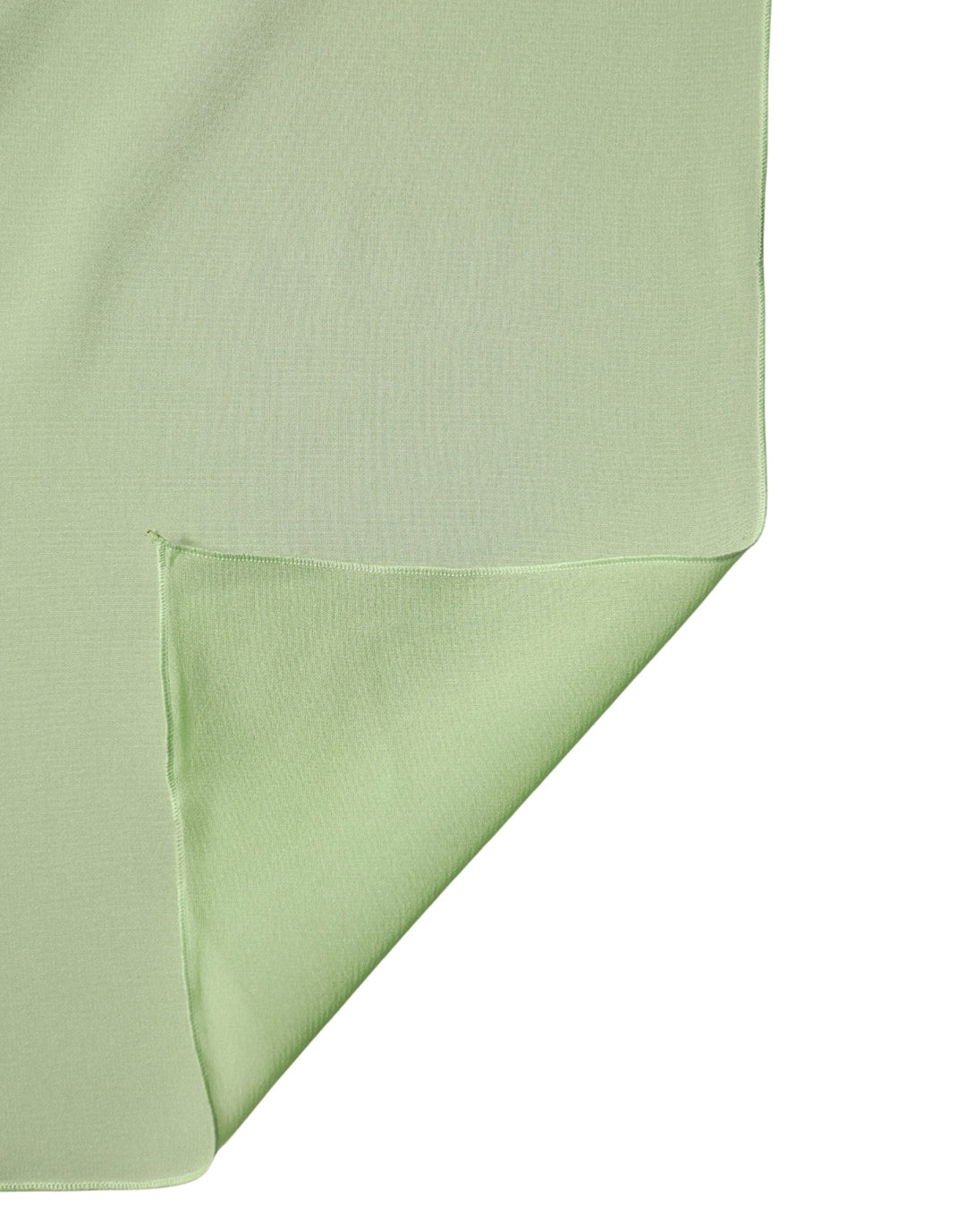 Dolce &amp; Gabbana Light Green Silk Neck Wrap Shawl Stole 200cm x 64cm Scarf