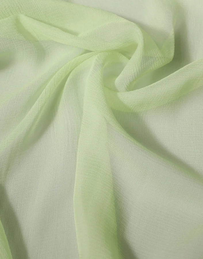 Dolce &amp; Gabbana Light Green Silk Neck Wrap Stole 200cm x 134cm Scarf