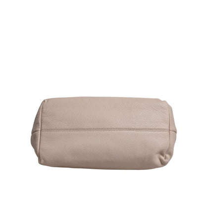 Dolce Gabbana Light Pink Logo Plaque Tote Bag for Women &