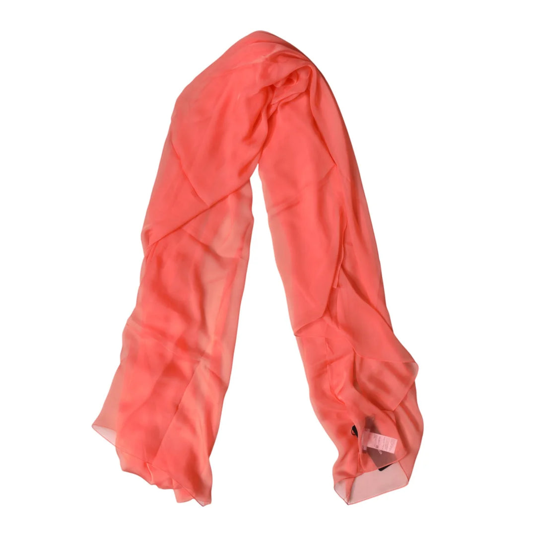 Dolce &amp; Gabbana Light Pink Neck Wrap for Effortless Warm Weather Style