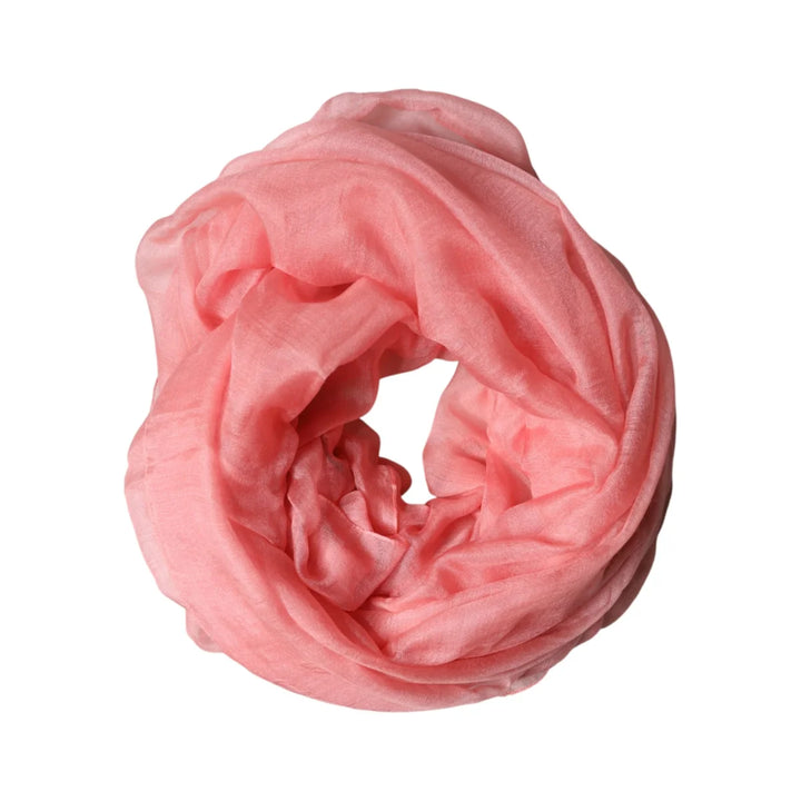 Dolce &amp; Gabbana Light Pink Neck Wrap for Men Lightweight and Stylish