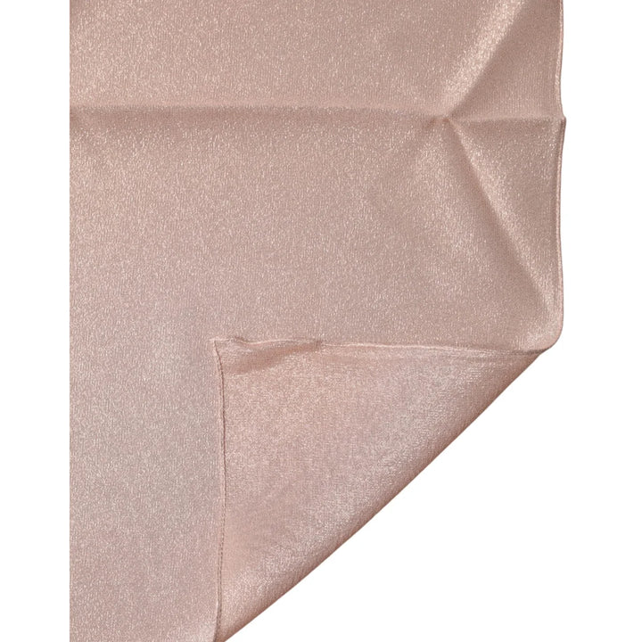 Dolce &amp; Gabbana Light Pink Scarf for Men Warm Weather Perfume Style