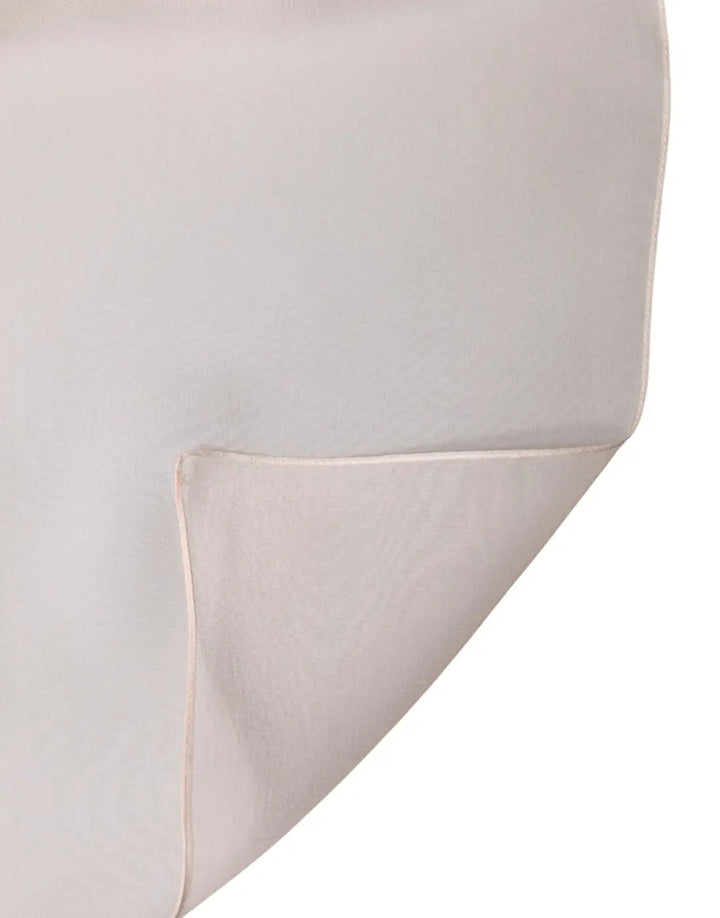 Dolce &amp; Gabbana Light Pink Stole Silk Neck Wrap Shawl Scarf