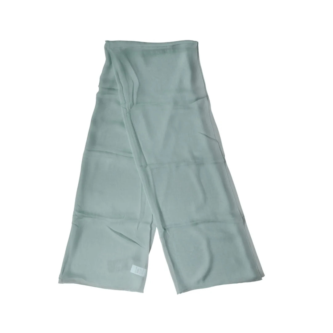 Dolce and Gabbana Light Teal Neck Wrap for Effortless Summer Style &