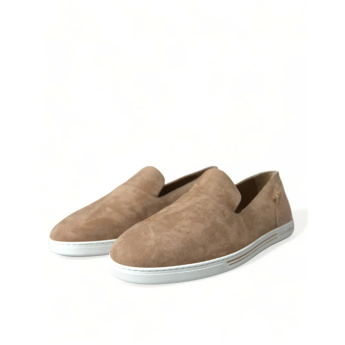 Dolce Gabbana Loafers Luxe Suede Leather Masterpiece &