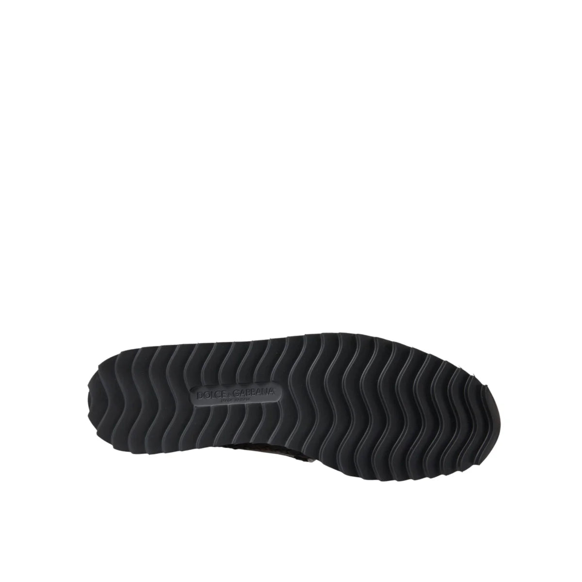 Dolce Gabbana Loafers Luxury Style Leather Woven Shoes &