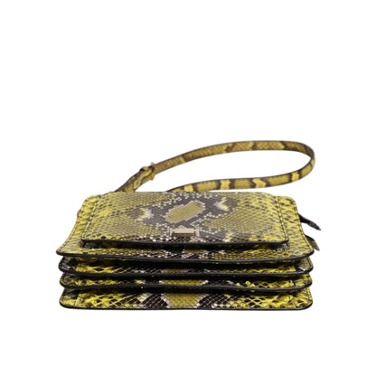 Dolce Gabbana Logo Crossbody Bag with Gold DG Plaque &