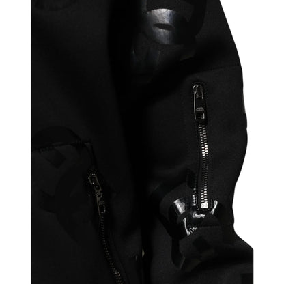 Dolce Gabbana Logo Mania Bomber Jacket Explosion Long Sleeve Zip &