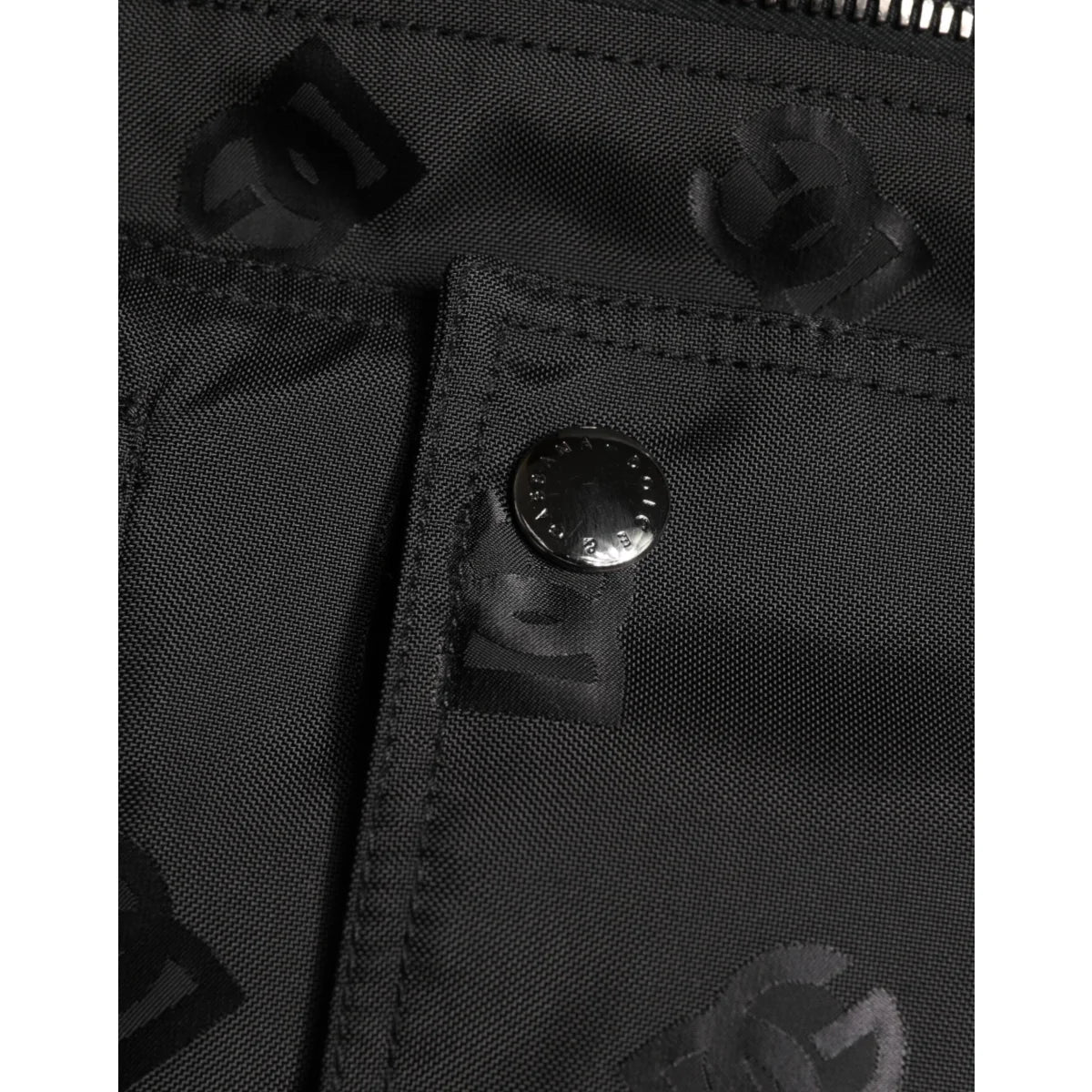 Dolce & Gabbana Logo Mania Windbreaker Jacket Cargo Style