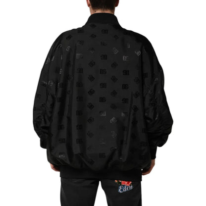 Dolce & Gabbana Logo Mania Windbreaker Jacket Cargo Style