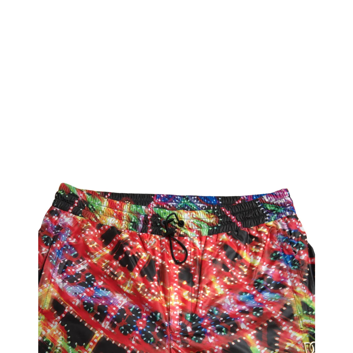 Dolce Gabbana Luminary Print Bermuda Shorts in Vibrant Design &