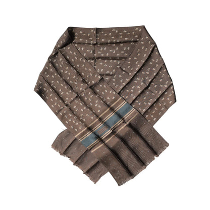 Dolce and Gabbana Luxurious Silk Mens Wrap Scarf &