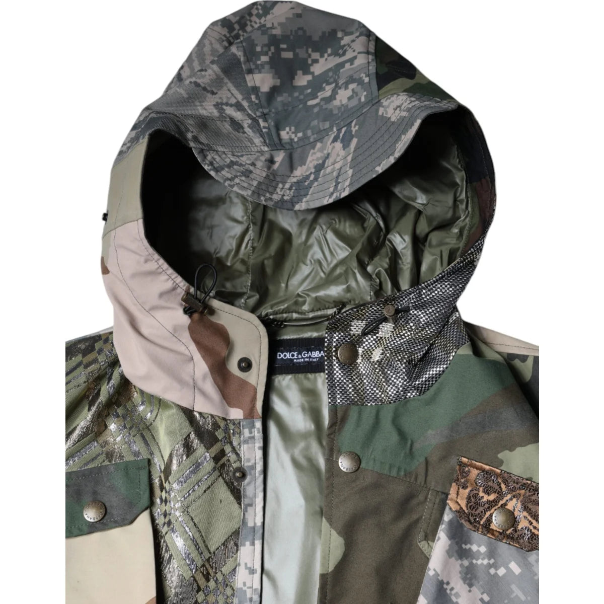 Dolce Gabbana Luxury Hooded Vest Jacket for Effortless Style &