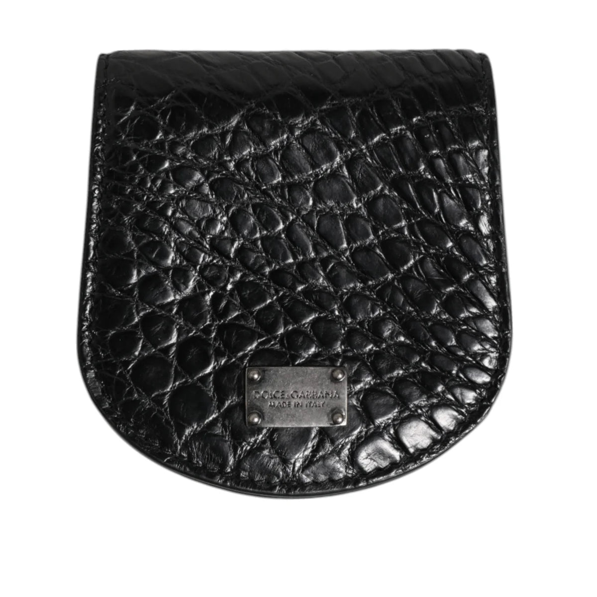 Dolce and Gabbana Luxury Unleashed Exotic Skin Coin Case Wallet &