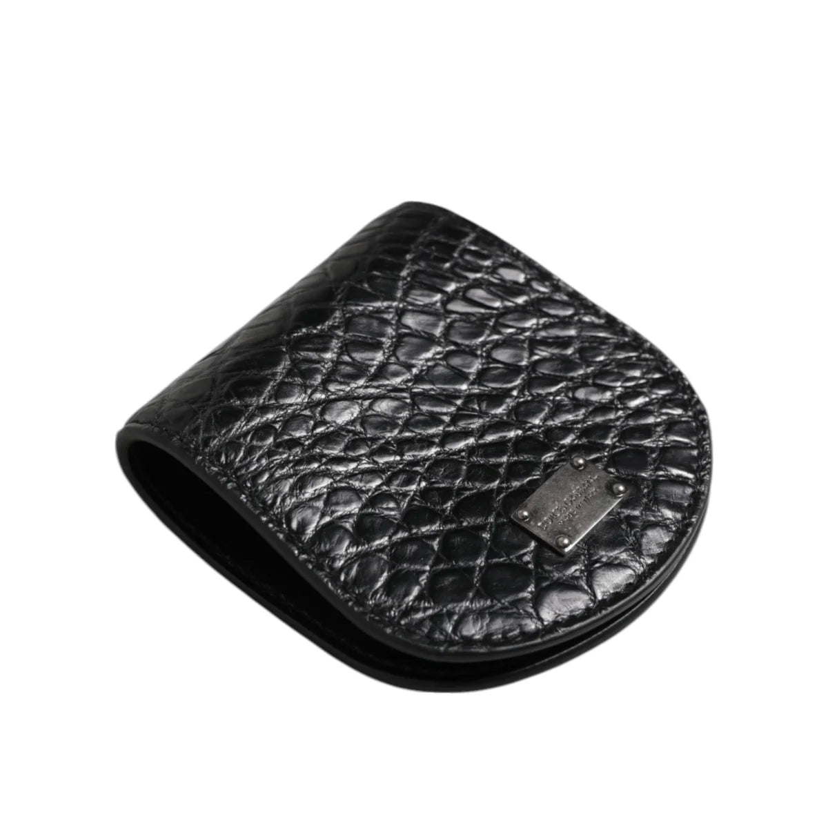 Dolce and Gabbana Luxury Unleashed Exotic Skin Coin Case Wallet &