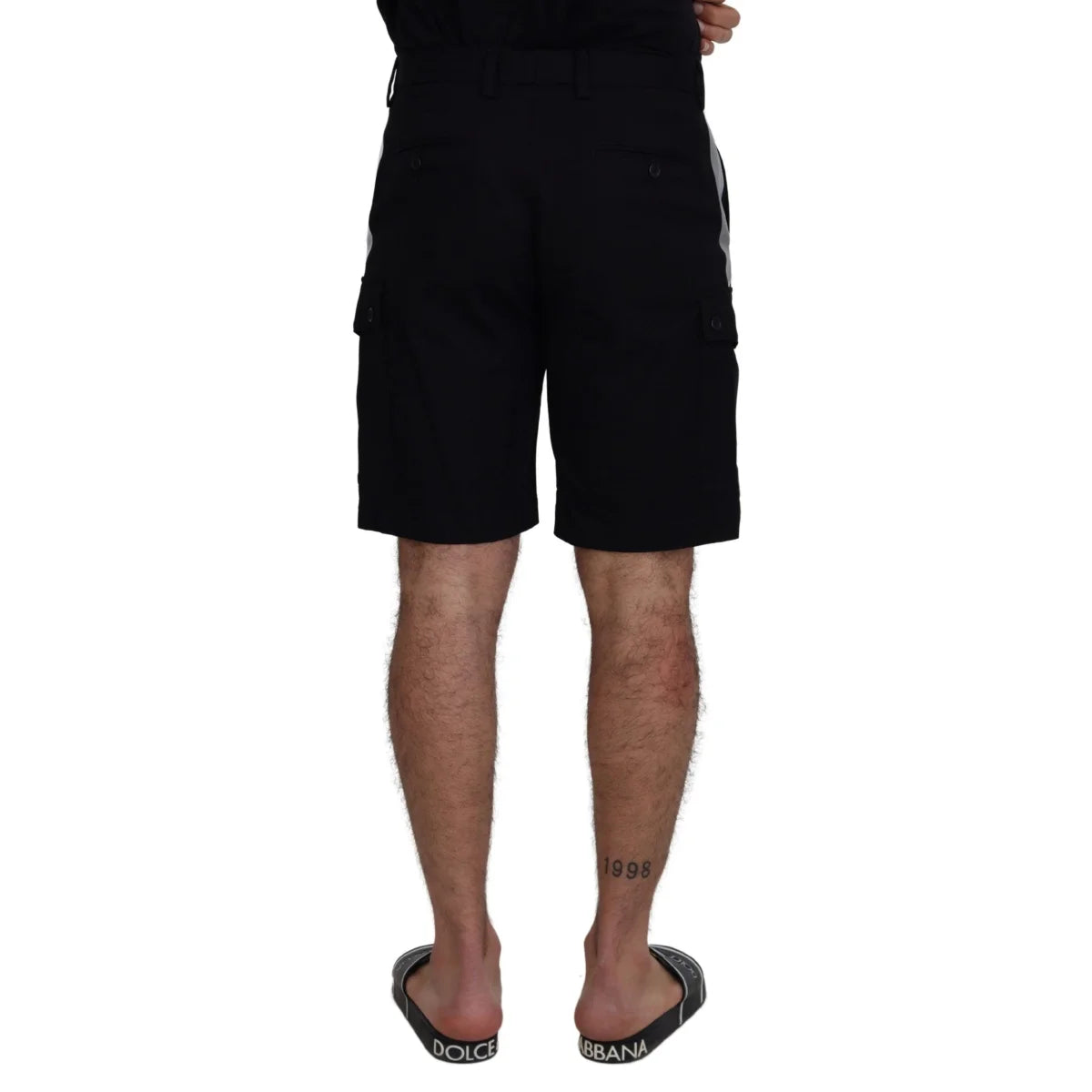 Dolce Gabbana MainLine Shorts with Iconic Logo Details &