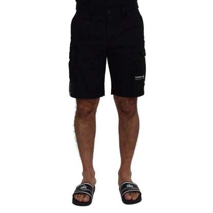 Dolce Gabbana MainLine Shorts with Iconic Logo Details &