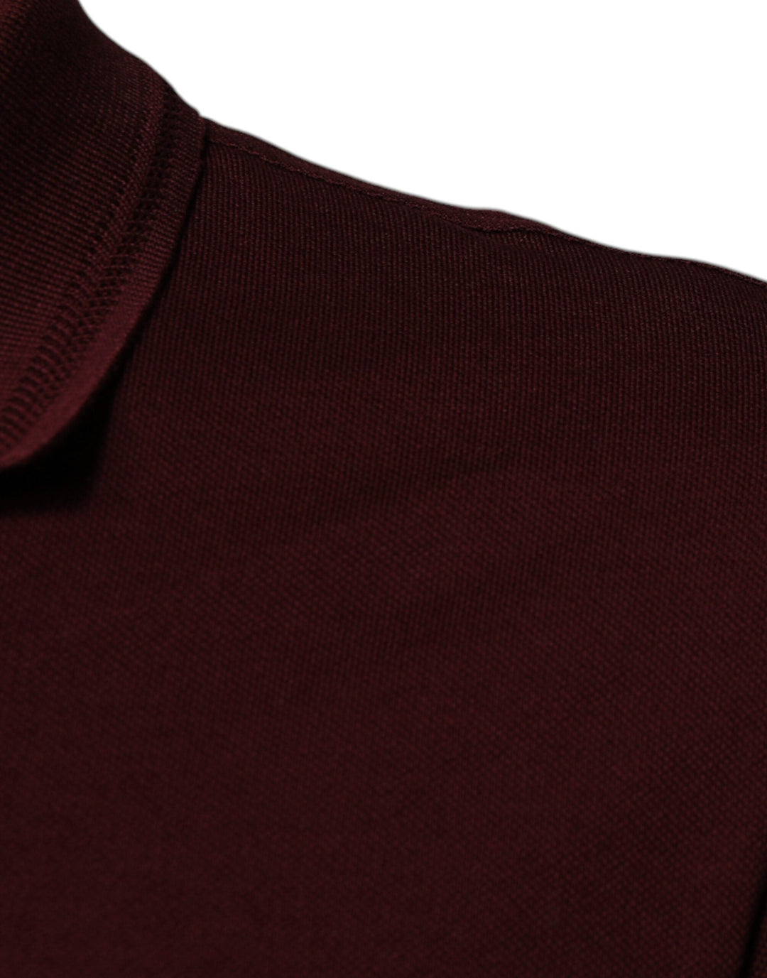 Dolce &amp; Gabbana Maroon Collared Short Sleeves Polo T-shirt