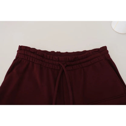 Dolce Gabbana Maroon Magic MainLine Authentic Shorts &