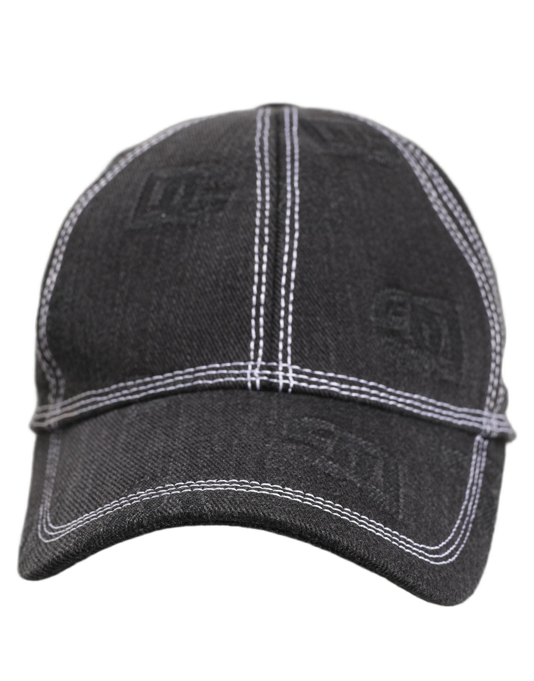 Dolce & Gabbana Men Black Cotton 6 Panel Baseball Capello Hat
