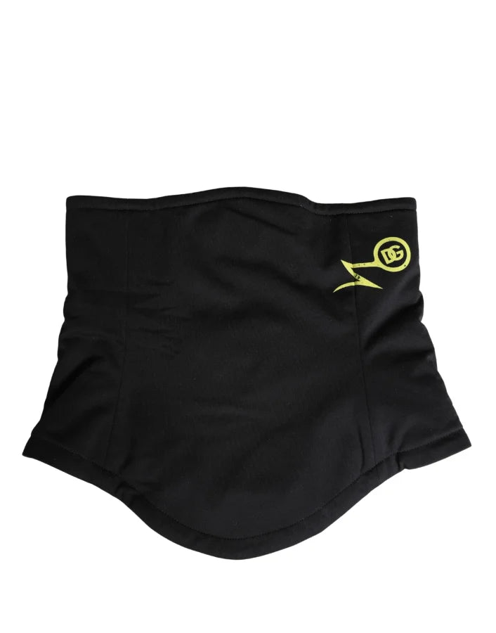 Dolce & Gabbana Men Black Polyester Knitted Bucket Capello Hat