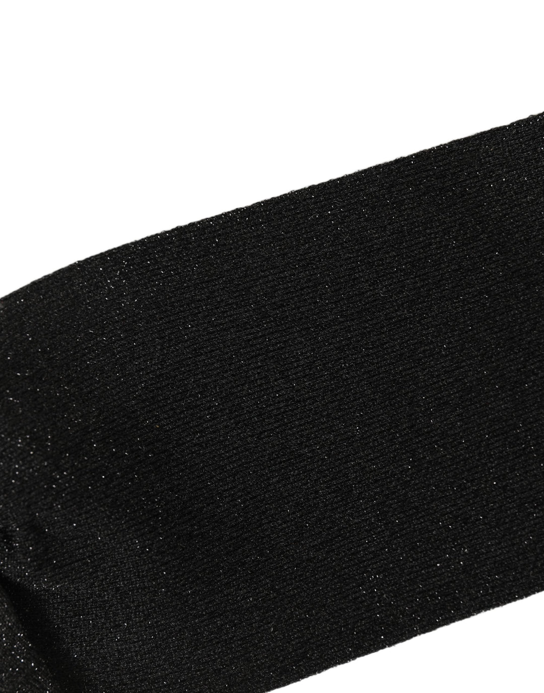 Dolce &amp; Gabbana Men Black Viscose Mid Calf Accessory Socks