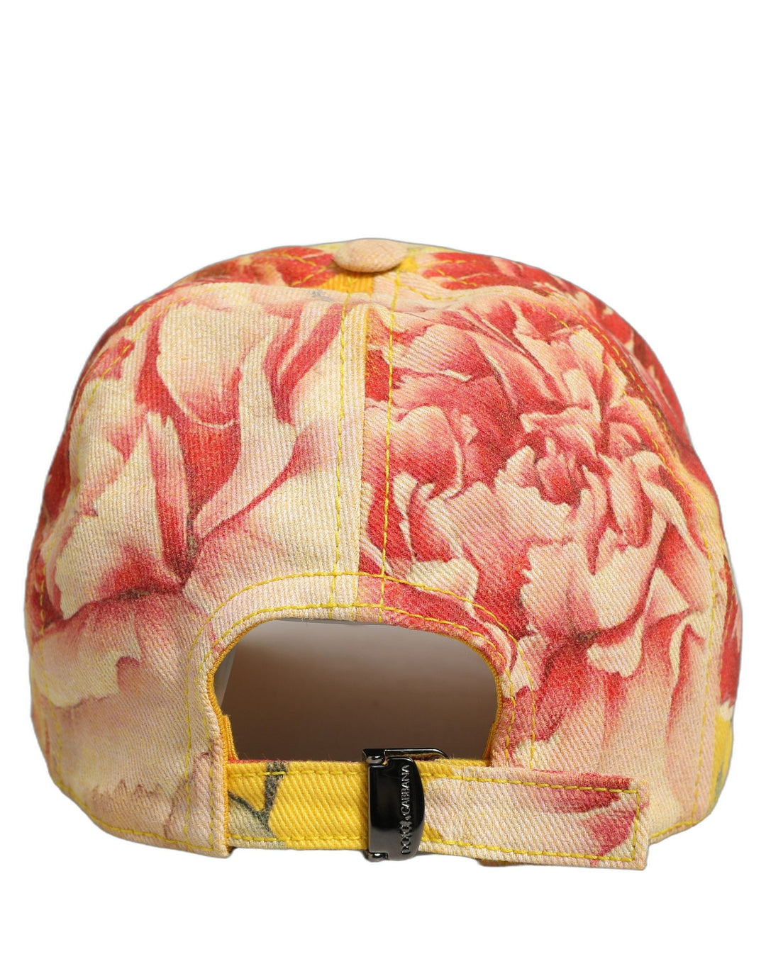 Dolce &amp; Gabbana Men Multicolor Cotton Floral Baseball Capello Hat