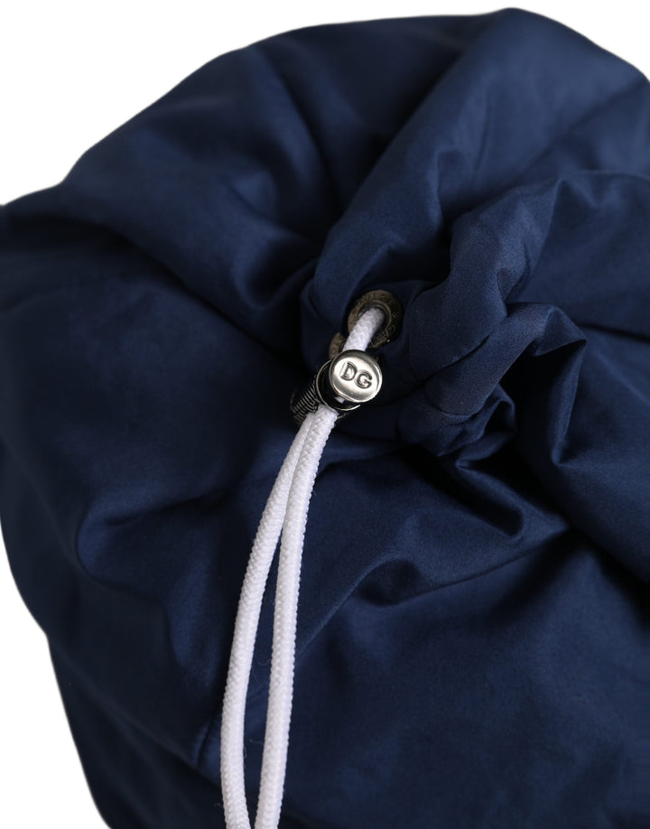 Dolce &amp; Gabbana Men Navy Blue Polyester Baseball Capello Hat