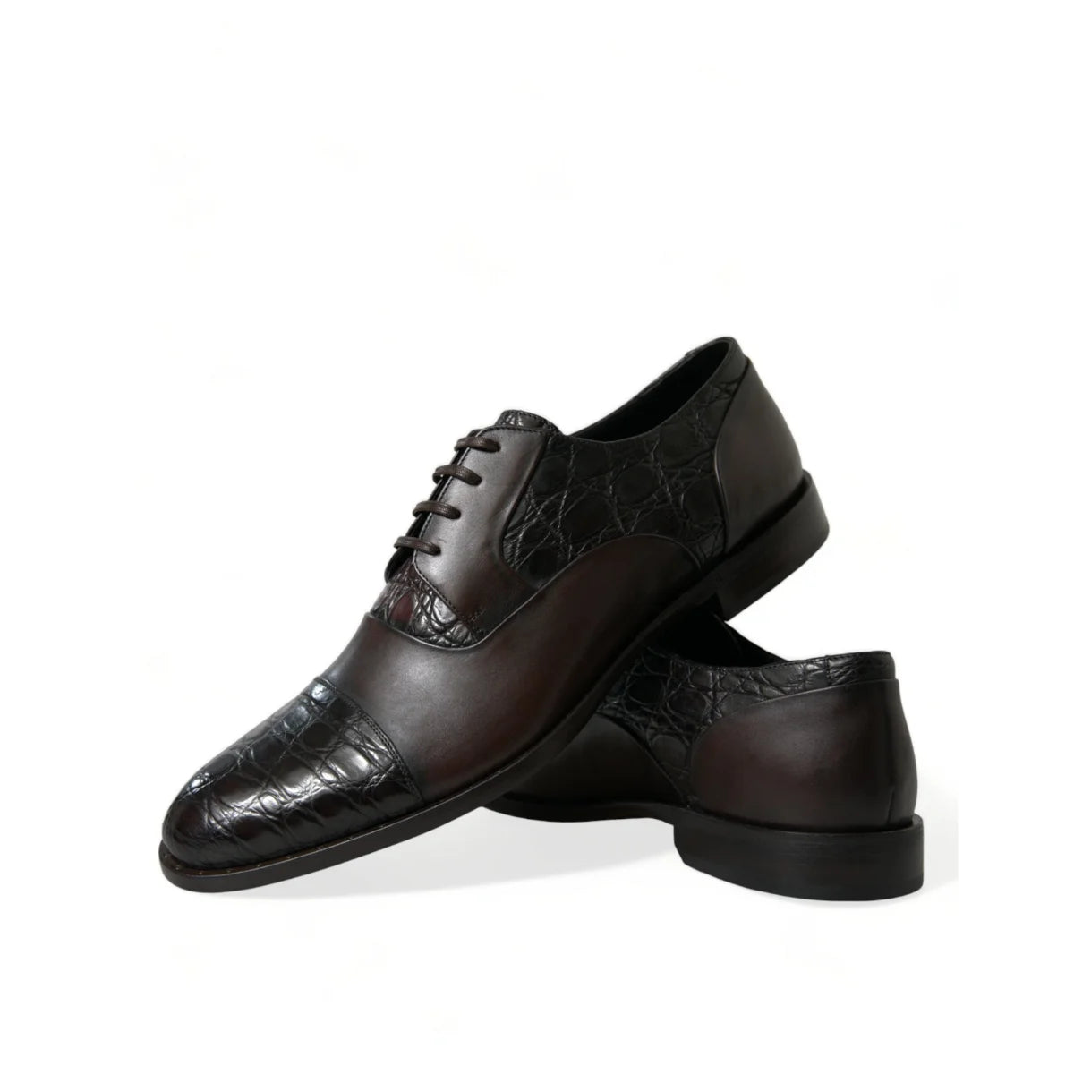 Dolce & Gabbana Mens Derby Dress Shoes Authentic Luxury