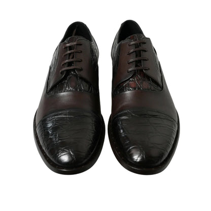 Dolce & Gabbana Mens Derby Dress Shoes Authentic Luxury