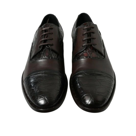 Dolce & Gabbana Mens Derby Dress Shoes Authentic Luxury
