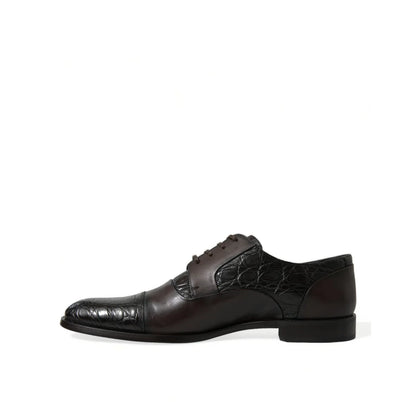 Dolce & Gabbana Mens Derby Dress Shoes Authentic Luxury