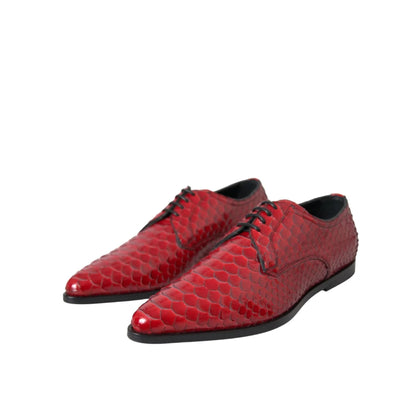 Dolce Gabbana Mens Derby Dress Shoes Authentic Luxury Style &