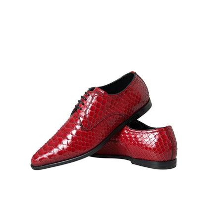 Dolce Gabbana Mens Derby Dress Shoes Authentic Luxury Style &