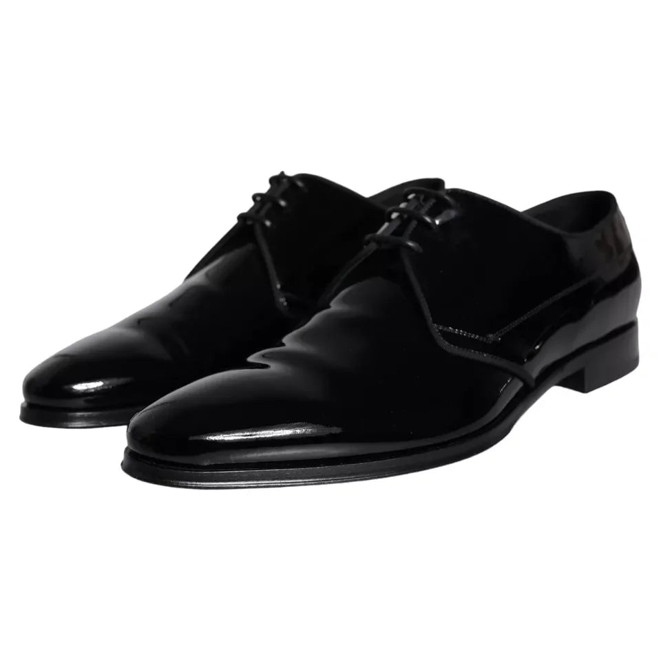 Dolce & Gabbana Mens Derby Dress Shoes in Luxurious Calfskin Leather