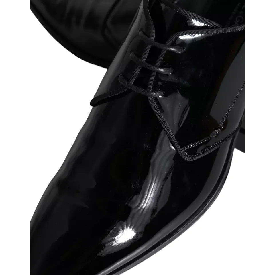 Dolce & Gabbana Mens Derby Dress Shoes in Luxurious Calfskin Leather