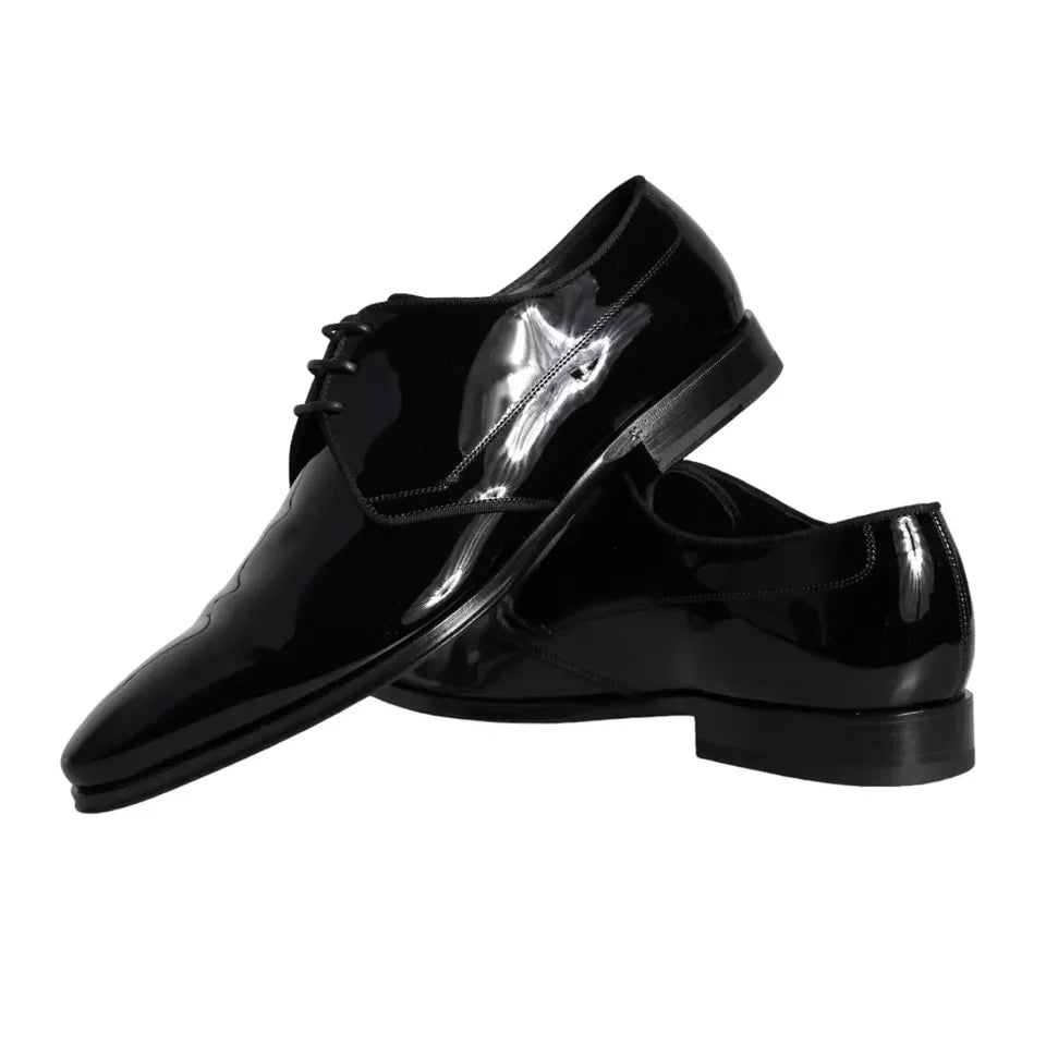 Dolce & Gabbana Mens Derby Dress Shoes in Luxurious Calfskin Leather