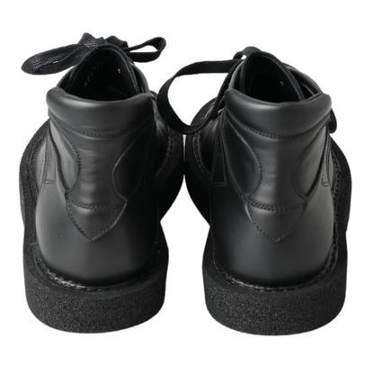 Dolce and Gabbana Mens Shoes With Silver Chain Detailing &