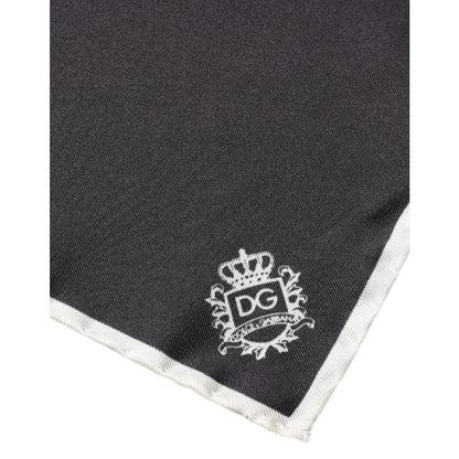 Dolce Gabbana Mens Square Scarf Luxurious Italian Fashion Accessory &