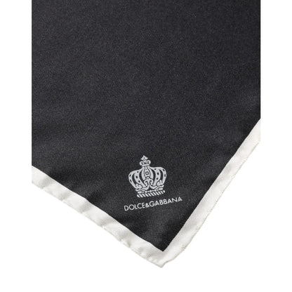 Dolce Gabbana Mens Square Scarf Luxurious Style Redefined &