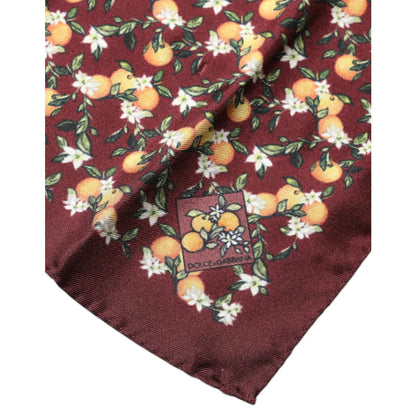 Dolce Gabbana Mens Square Scarf Luxury Fashion Accessory &