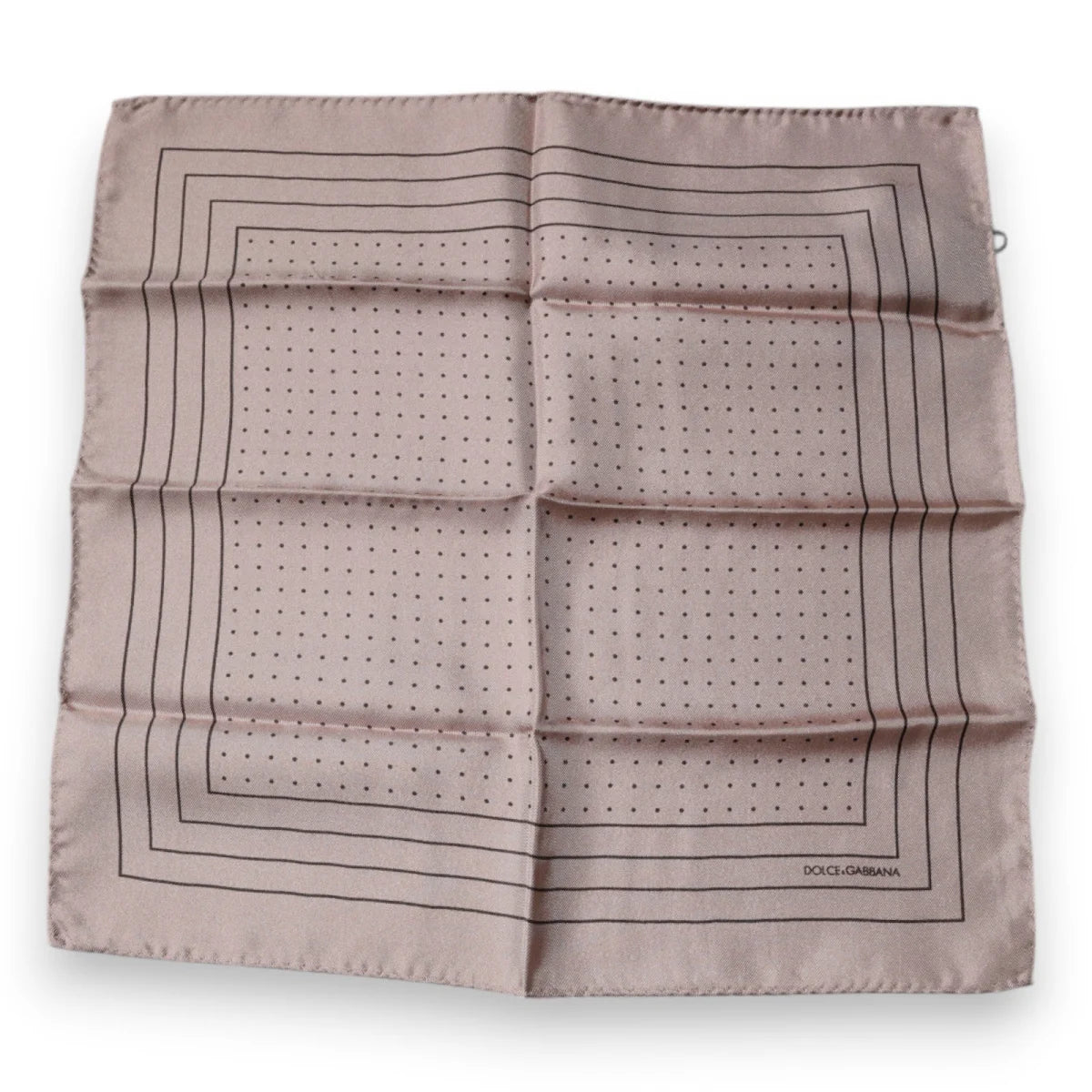 Dolce Gabbana Mens Square Scarf Luxury Style &