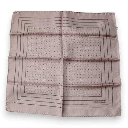 Dolce Gabbana Mens Square Scarf Luxury Style &