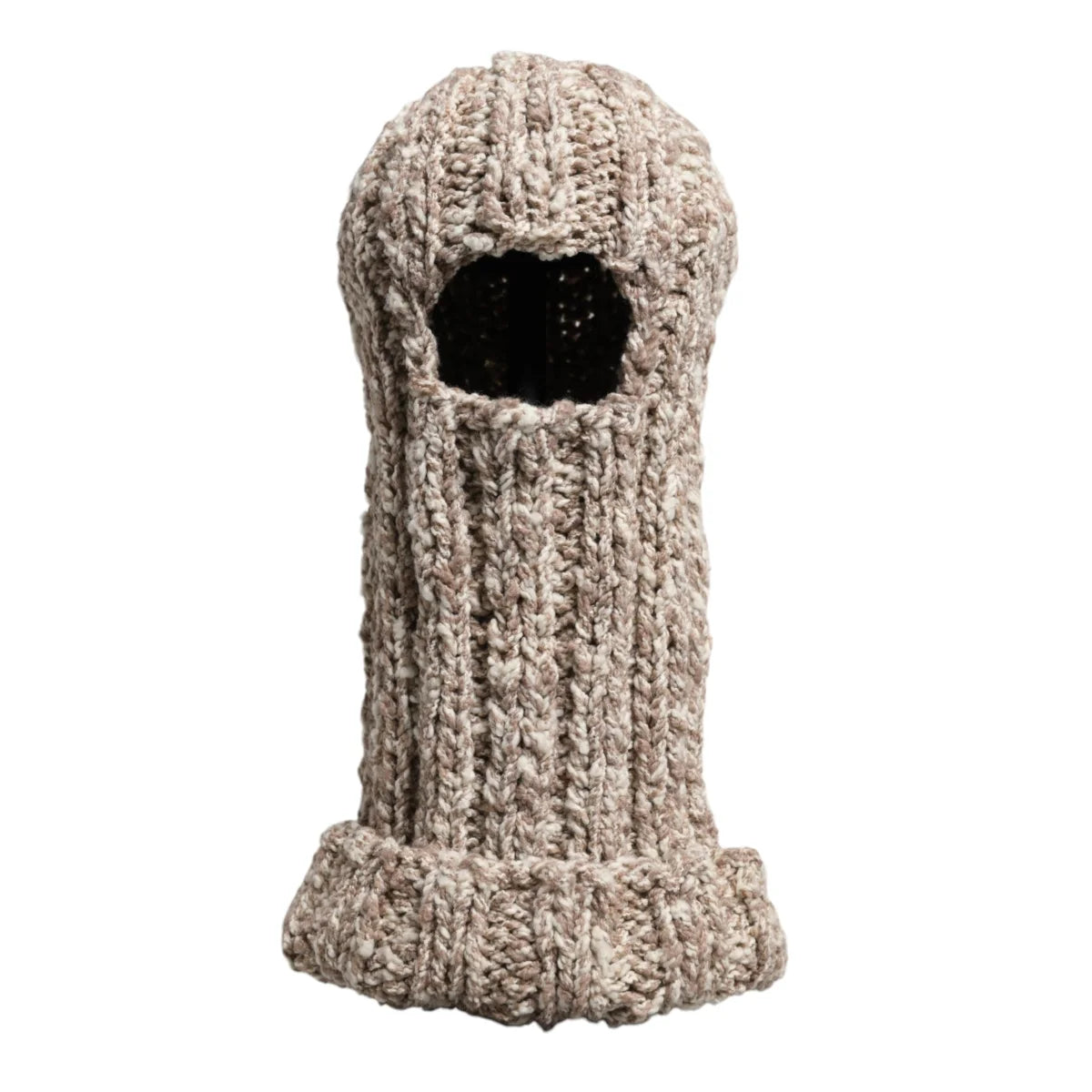Dolce & Gabbana Mens Wool Knit Balaclava Hat for Winter Style