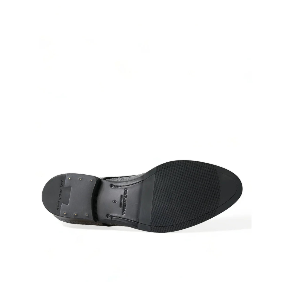 Dolce Gabbana Mesmerizing Sequined Derby Dress Shoes &