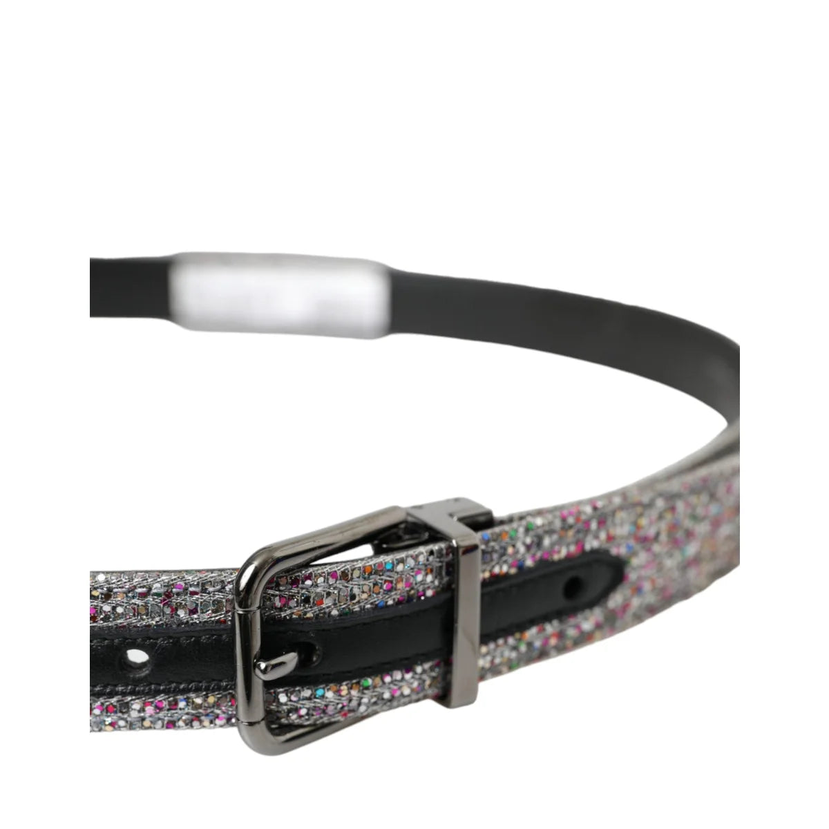 Dolce Gabbana Metal Buckle Belt Dress Fragrance Sensation Style &